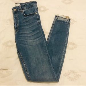 Zara high-waisted skinny jeans